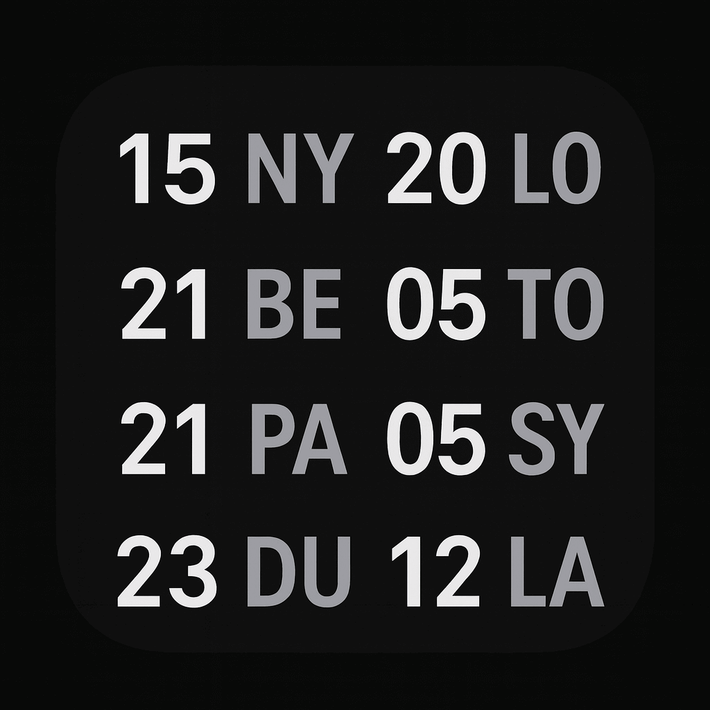 WordTimeMulti App Icon